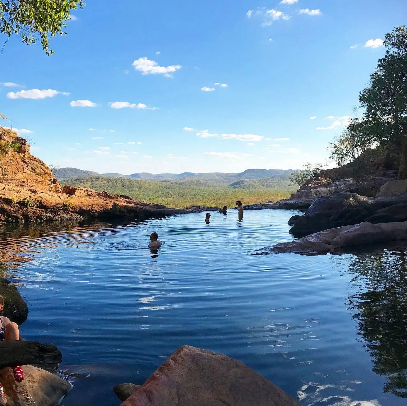 Gunlom Falls Plunge Pool