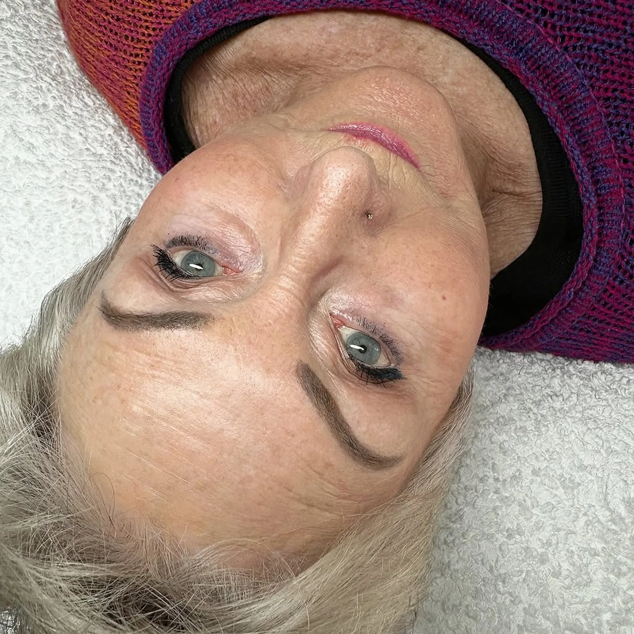 cosmetic brow tattoo results