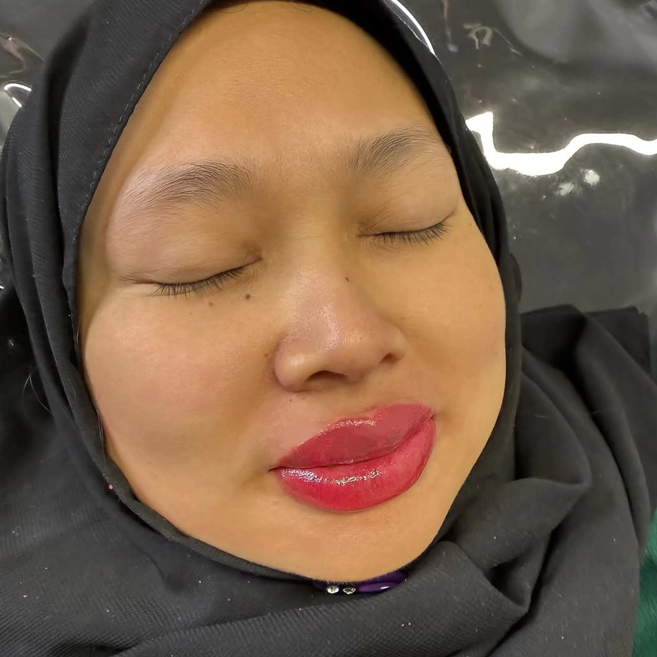 cosmetic lip tattoo results